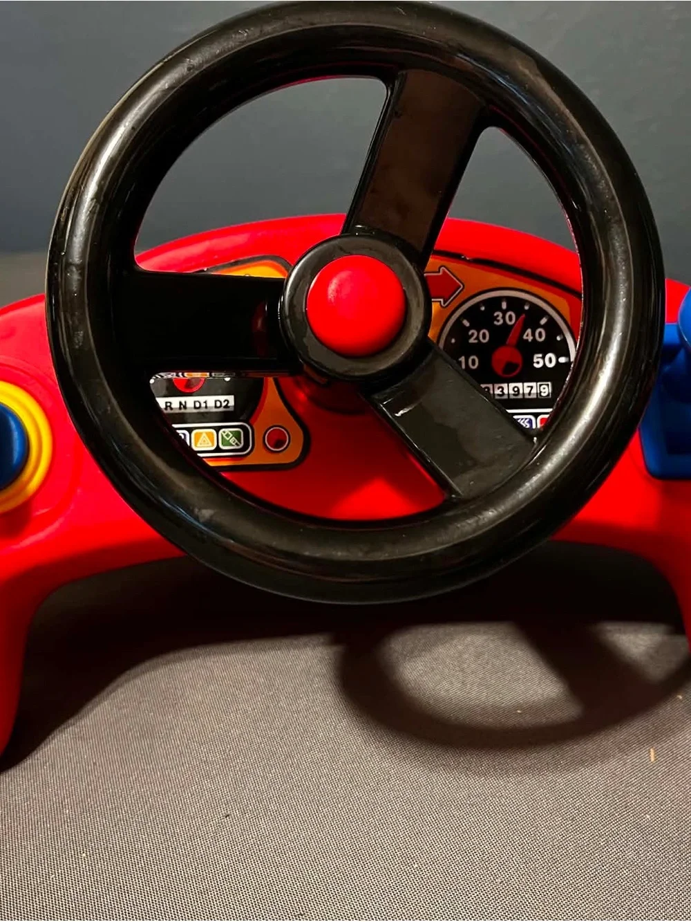 Little Tikes Cozy Coupe U DRIVE Plug & Play TV Car Driving Video Game For Parts
